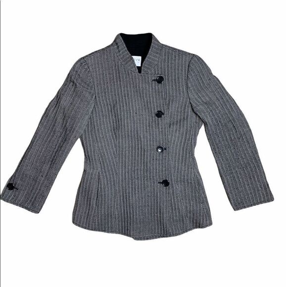 Armani Collezioni Wool Riding Jacket 2 - Picture 3 of 11